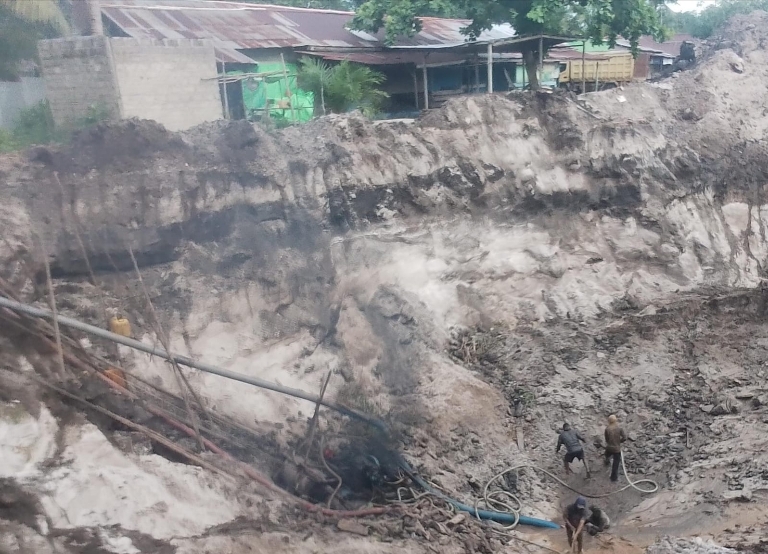 PETI di Desa Kepuluk gunakan alat berat