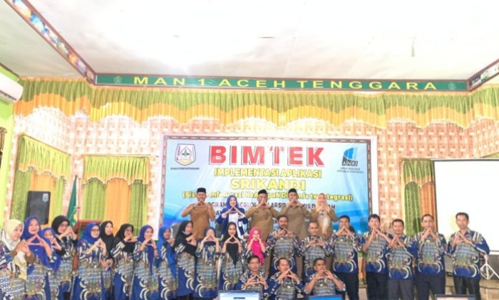 Bimtek Aplikasi SRIKANDI di Aceh Tenggara